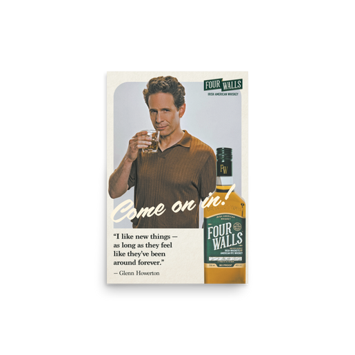 Four Walls - Glenn Poster